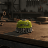 Dyllu Wire Wheels & Brushes Dyllu 3" Wire Cup Brush - DTCE2401