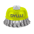 Dyllu Wire Wheels & Brushes Dyllu 3" Wire Cup Brush - DTCE2401