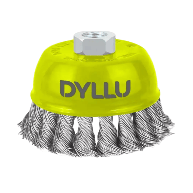 Dyllu Wire Wheels & Brushes Dyllu 3" Wire Cup Brush - DTCE2401