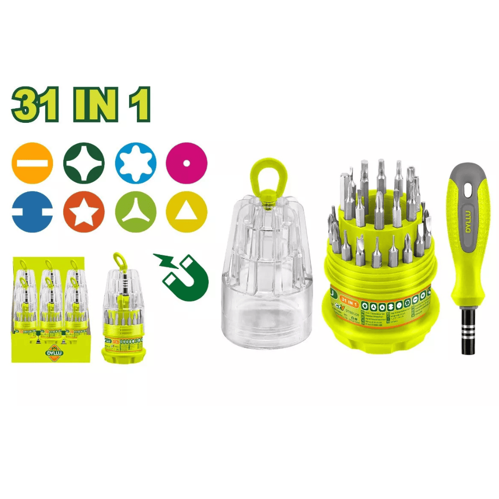Dyllu Screwdrivers Dyllu 31-in-1 Screwdriver Set  -  DTSS1J31