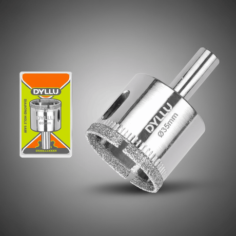 Dyllu Hole Saws & Cores Dyllu 35mm Diamond Hole Saw - DTKJ7635