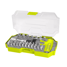 Dyllu Screwdrivers Dyllu 45-Piece T-Handle Wrench & Screwdriver Set 45-Piece  1/4" - DTSS8B45