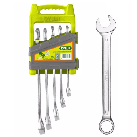 Dyllu Wrenches Dyllu 5-Piece Combination Spanner Set -  DTSP1215