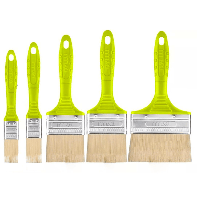 Dyllu Paint Tools & Equipment Dyllu 5-Piece Paint Brush Set For Oil-Based Paint - DTPB1952