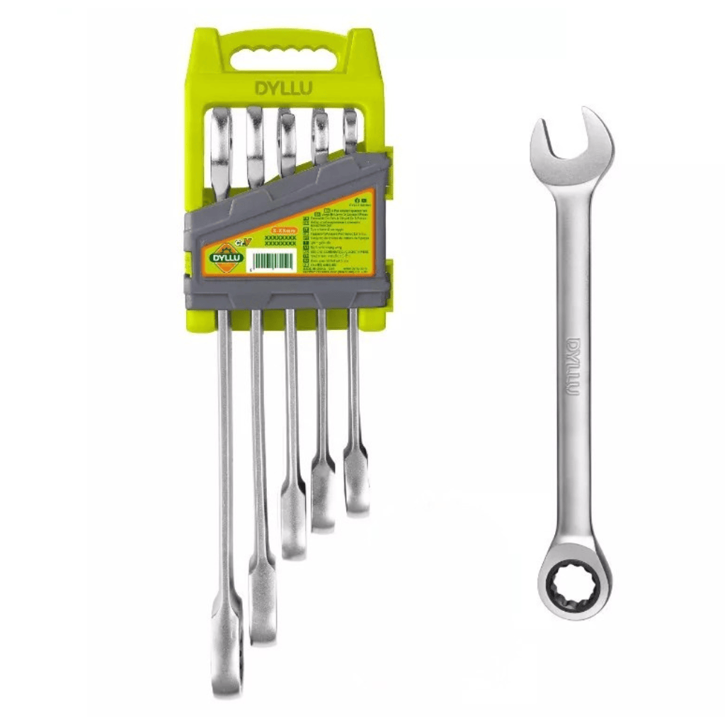 Dyllu Wrenches Dyllu 5-Piece Ratchet Spanner Set - DTSP4205