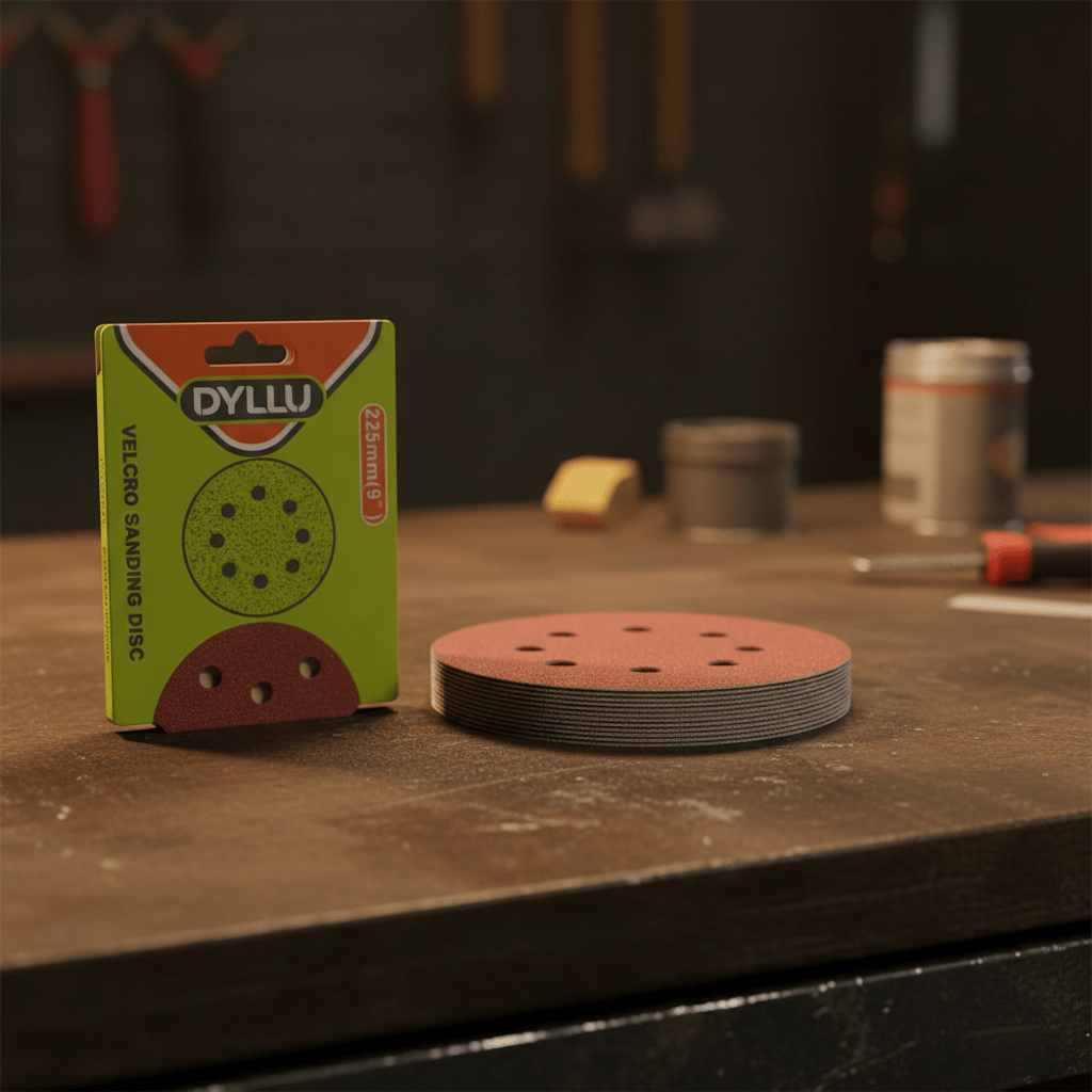 Dyllu Sander Dyllu 5 Pieces 9" Velcro Sanding Disc Set - 225mm