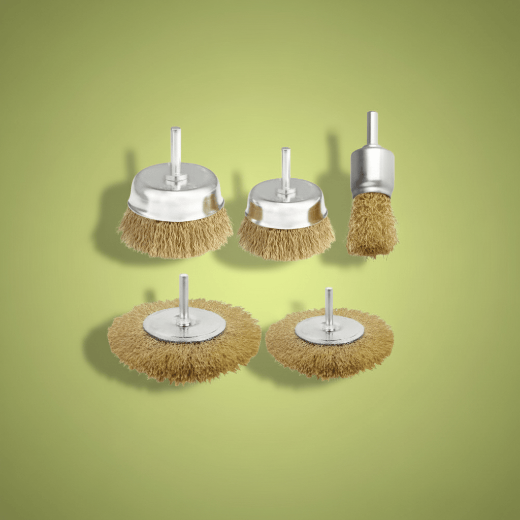 Dyllu Wire Wheels & Brushes Dyllu 5 Pieces Wire Brush Set - DTCE6401