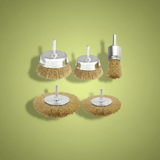 Dyllu Wire Wheels & Brushes Dyllu 5 Pieces Wire Brush Set - DTCE6401