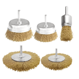 Dyllu Wire Wheels & Brushes Dyllu 5 Pieces Wire Brush Set - DTCE6401