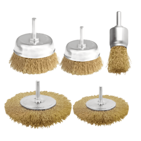 Dyllu Wire Wheels & Brushes Dyllu 5 Pieces Wire Brush Set - DTCE6401