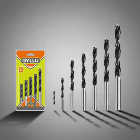 Dyllu Drill Bits Dyllu 5 Pieces Wood Drill Bits Set- DTSJ3K01