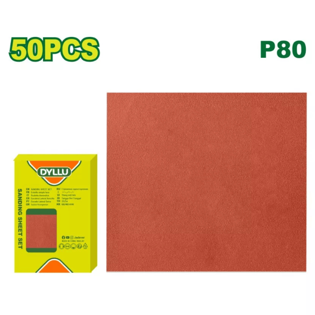Dyllu Sander Dyllu 50 Piece Sand Paper 230x280mm- DTSM2503