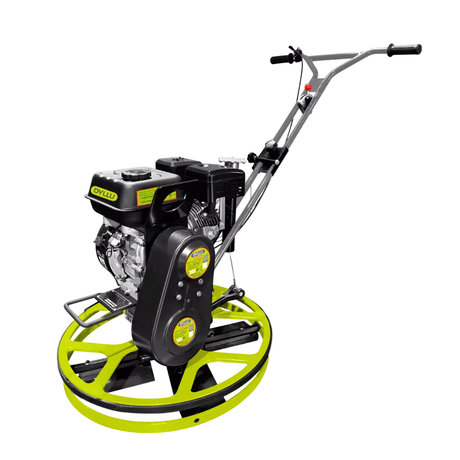 Dyllu Construction Equipment Dyllu 50kg Gasoline Power Trowel  6.5HP 4.8kW - DTQM2A24