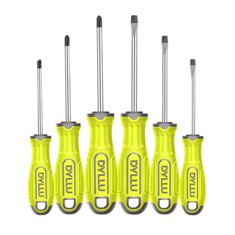 Dyllu Screwdrivers Dyllu 6 Pieces Go-Through Screwdriver Set - DTQJ0601