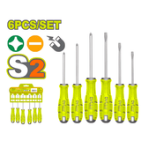 Dyllu Screwdrivers Dyllu 6-Pieces Screwdriver Set - DTSSA406