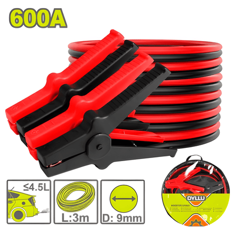 Dyllu Batteries and Booster Cables Dyllu 600AMP Booster Cable - DTBTC1902