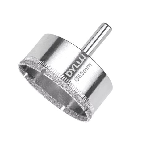Dyllu Hole Saws & Cores Dyllu 65mm Diamond Hole Saw - DTKJ7665