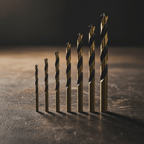 Dyllu Drill Bits Dyllu 7 Pieces HSS Twist Drill Bit Set - DTTD3K01