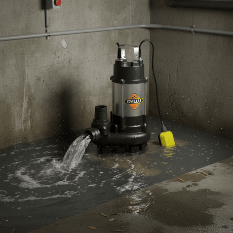 Dyllu Submersible Pumps Dyllu 750W(1.0HP) Sewage Submersible Pump - DTWPWA03