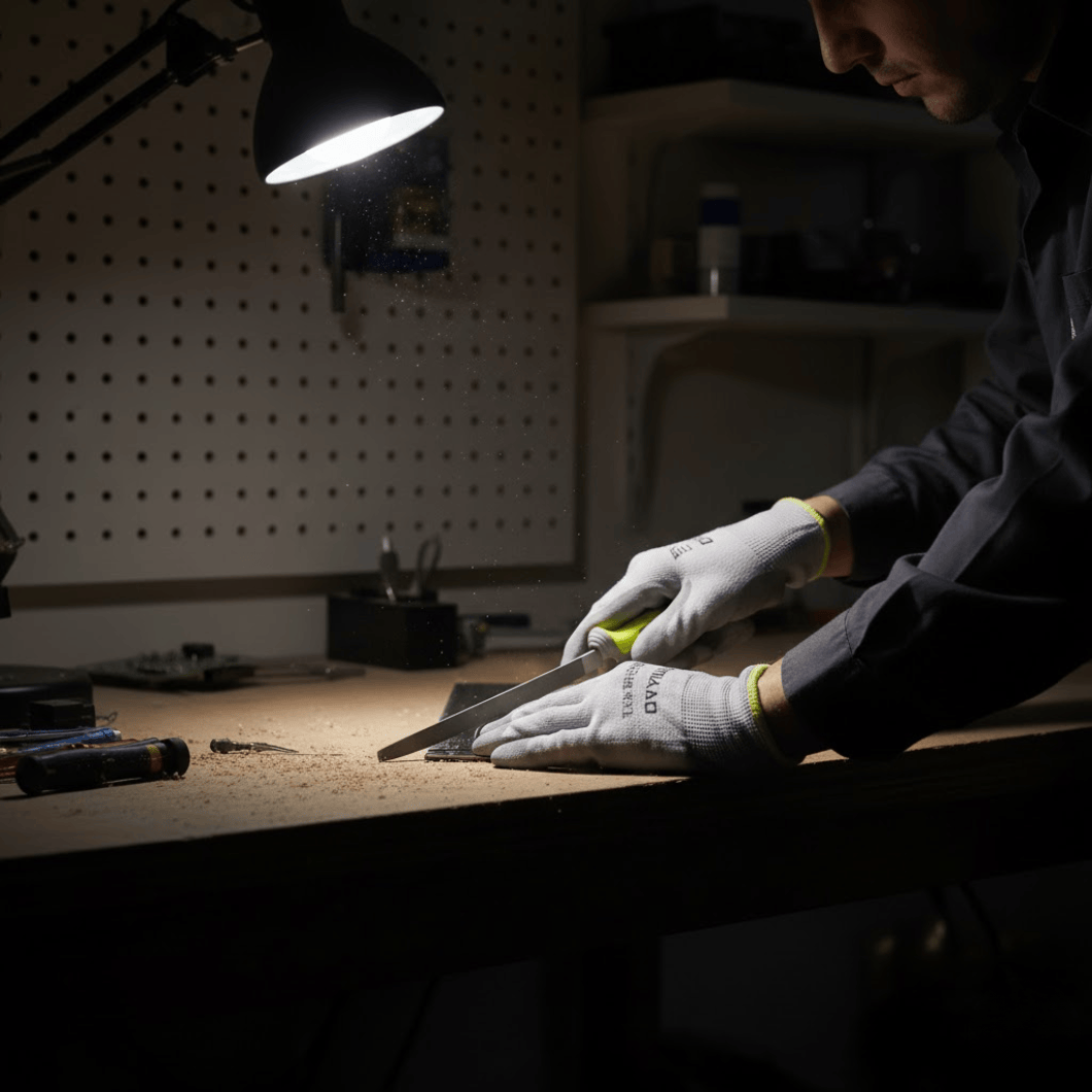 Dyllu Chisels Files Planes & Punches Dyllu 8" 5-Pieces Steel File Set – DTSF2405