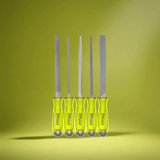 Dyllu Chisels Files Planes & Punches Dyllu 8" 5-Pieces Steel File Set – DTSF2405