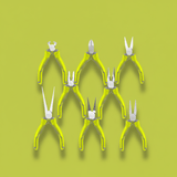 Dyllu Screwdrivers Dyllu 8-Piece Mini Pliers Set 4.5" (115mm)  - DTPS1618