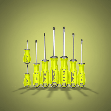 Dyllu Screwdrivers Dyllu 8-Piece Phillips Screwdriver Set - DTSS1408