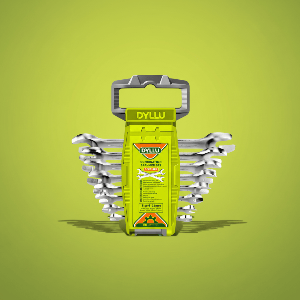 Dyllu Wrenches Dyllu 8-Pieces Double Open End Spanner Set  - DTDS2208