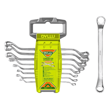 Dyllu Wrenches Dyllu 8-Pieces Offset Ring Spanner Set  - DTFR3208