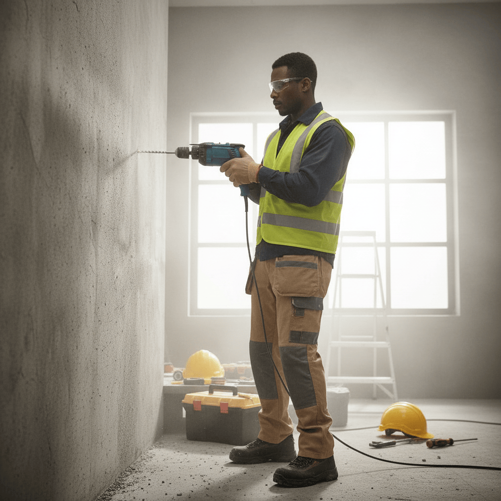 Dyllu Drill Dyllu 8x160mm SDS Plus Hammer Drill - DTHD1206