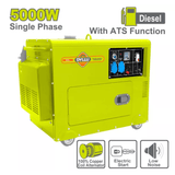 Dyllu Welding, Generator & Construction Equipment Dyllu 9.0 HP Silent Diesel Generator - DTDG2A50-1