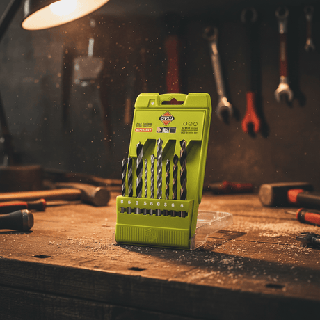 Dyllu Drill Bits Dyllu 9-Piece HSS Drill Bit Set - DTTD6B01