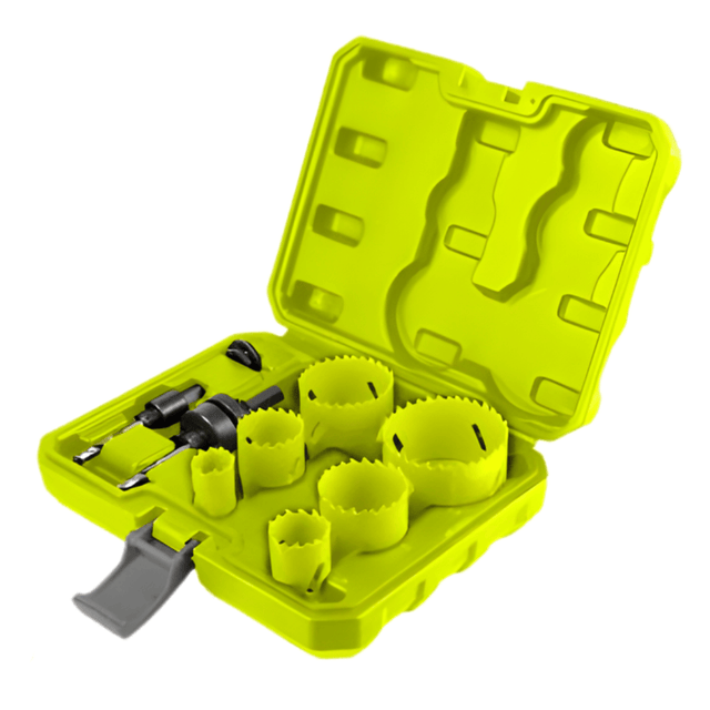 Dyllu Hole Saws & Cores Dyllu 9 Pieces Electrician's Bi-Metal Hole Saw Set - DTKJ3492