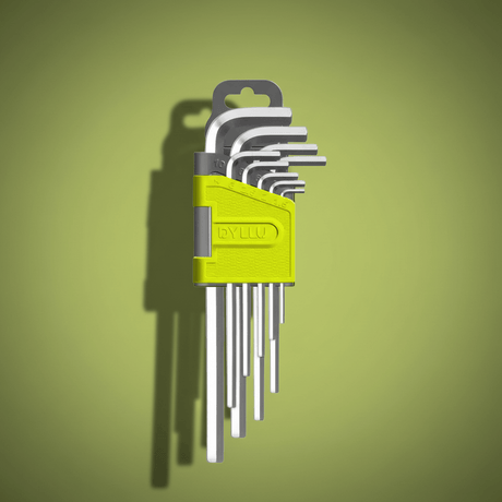 Dyllu Sockets & Hex Keys Dyllu 9-Pieces Extra Long Arm Hex Key - DTHK1292