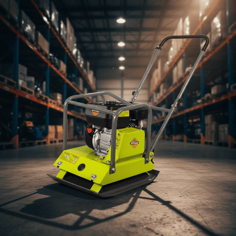 Dyllu Construction Equipment Dyllu 90kg Gasoline Reversible Plate Compactor 4.8kW(6.5HP) - DTPM2A100