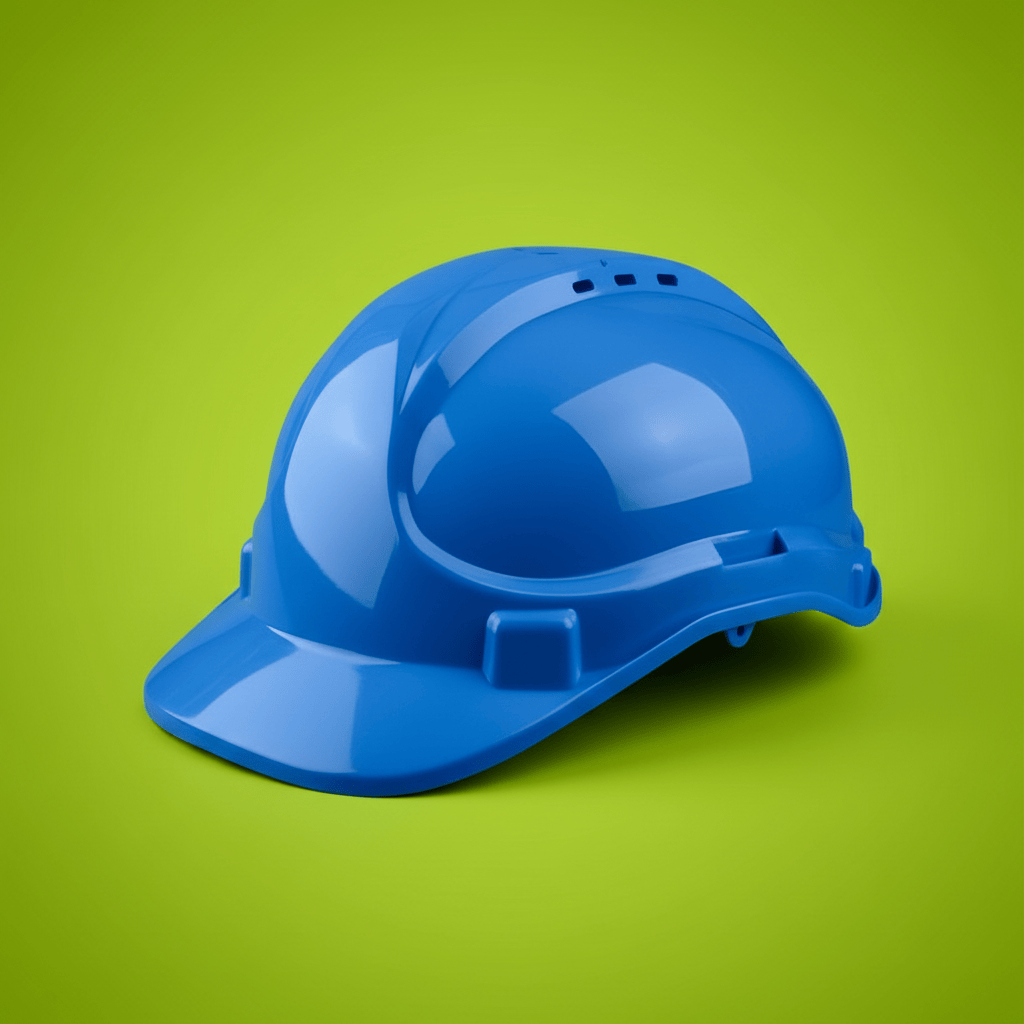 Dyllu Safety Helmets Dyllu  Blue Safety Helmet - DTSH1301