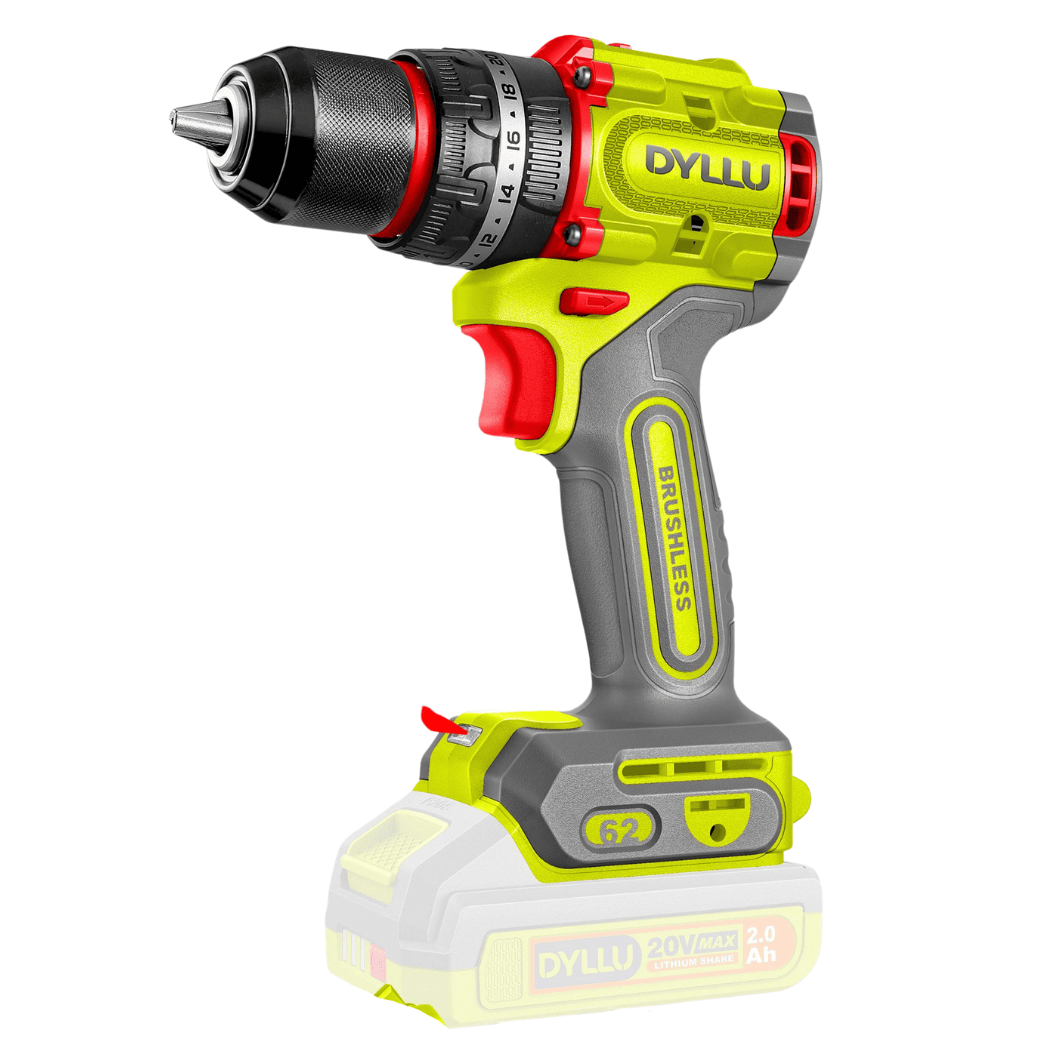Dyllu Compact Brushless Cordless Impact Drill DTCDP6281 – Powerful 20V ...