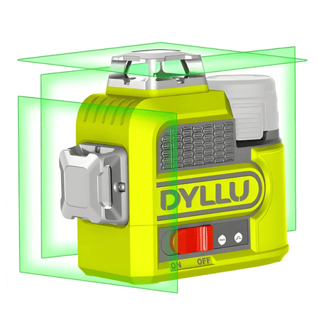 Dyllu Laser Measure Dyllu Cordless 3D Self Leveling Line Laser (Charger Sold Separately) - DTLE8M12