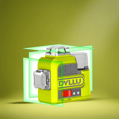 Dyllu Laser Measure Dyllu Cordless 3D Self Leveling Line Laser (Charger Sold Separately) - DTLE8M12