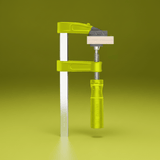 Dyllu Vices & Clamps Dyllu F-Clamp With Plastic Handle - DTCP2121