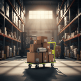 Dyllu Automotive Tools Dyllu Foldable Platform Hand Truck 300kg - DTWB1330