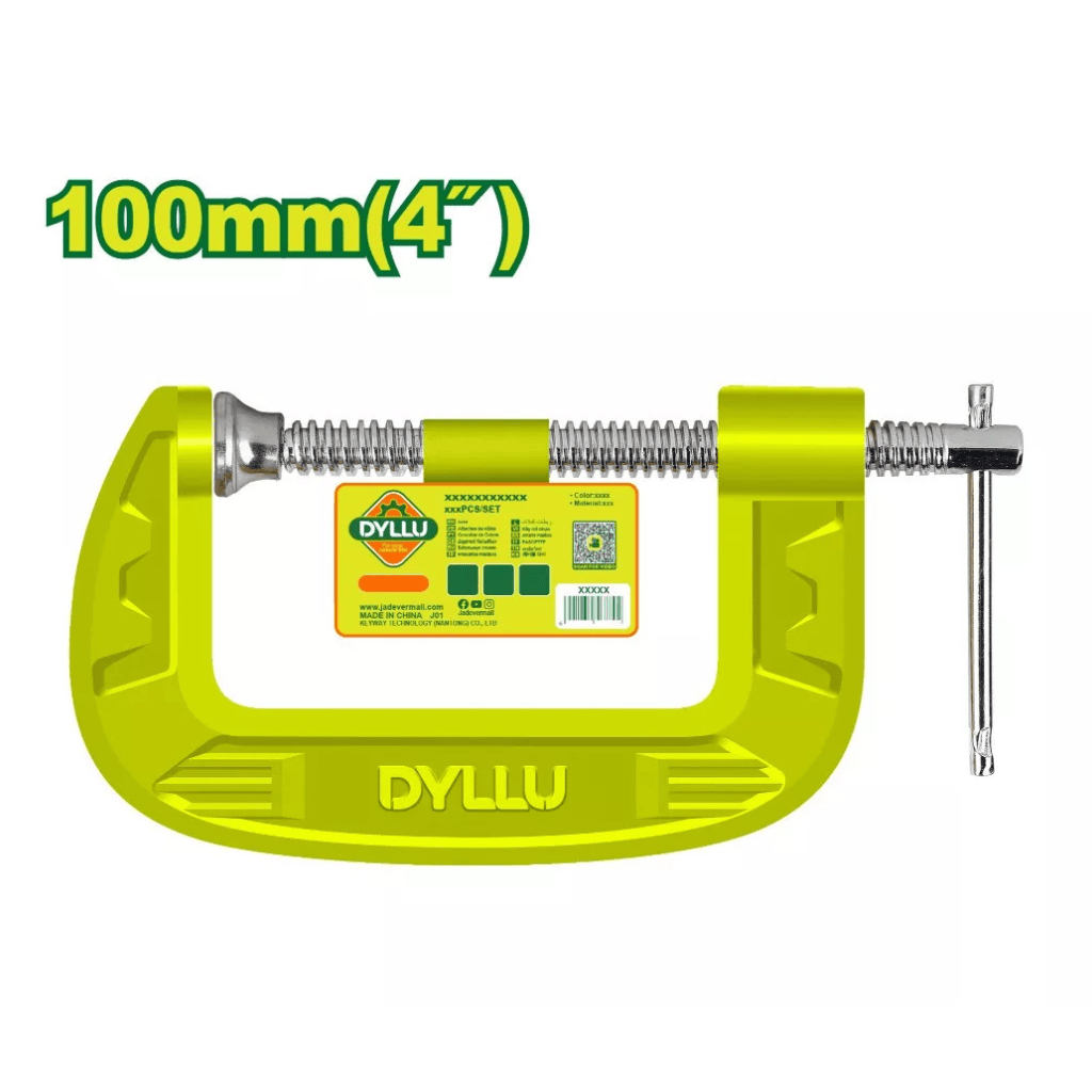 Dyllu Vices & Clamps Dyllu G-Clamp Set  4", 5", 8"