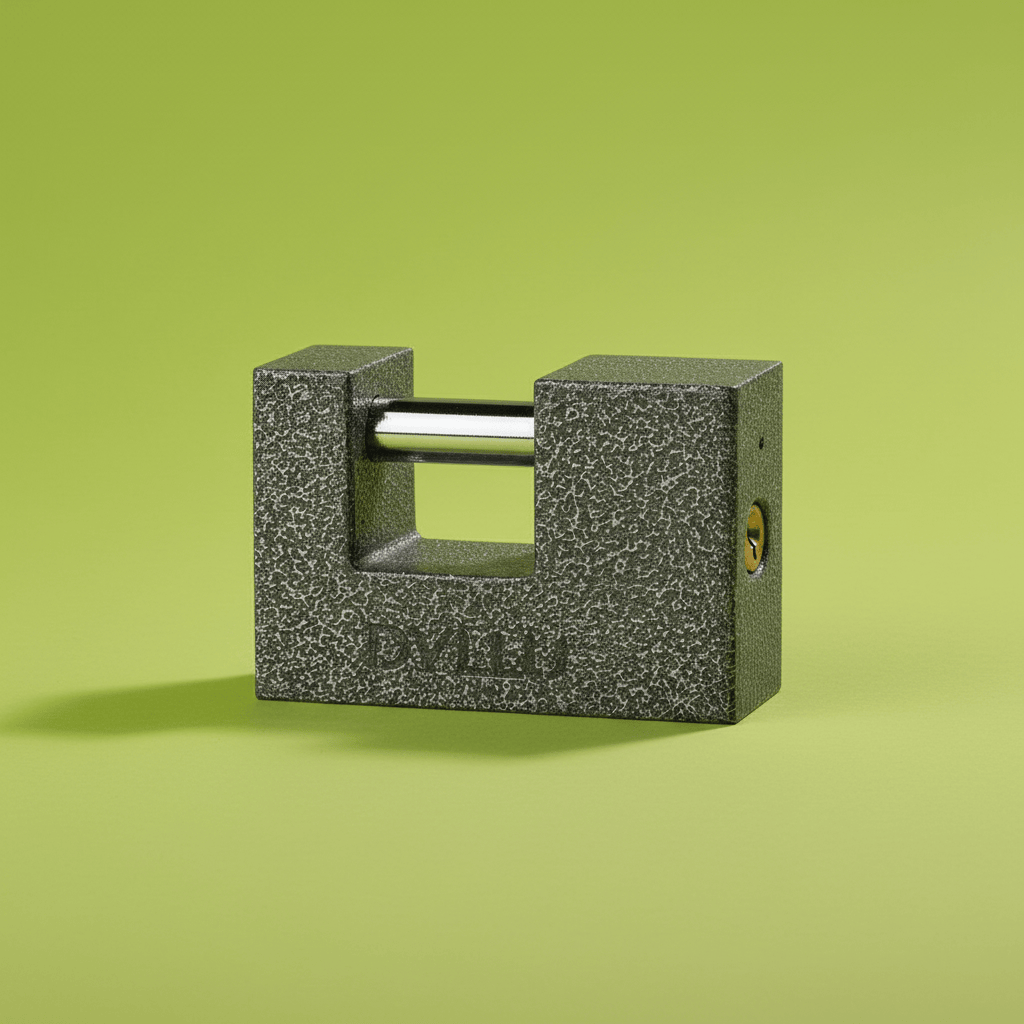 Dyllu Padlocks & Accessories Dyllu Heavy-Duty Iron Padlock 90mm - DTPD7590