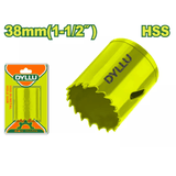 Dyllu Hole Saws & Cores Dyllu HSS Bi-Metal Hole Saw  38mm (1-1/2") - DTKJ1438
