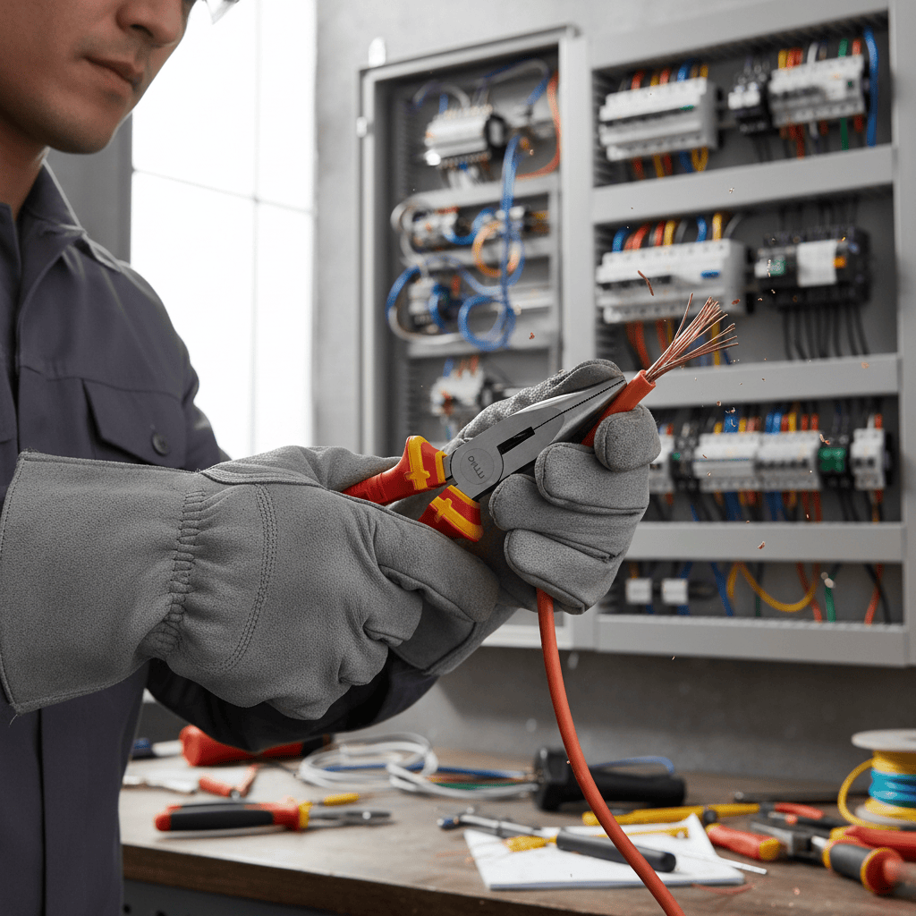 Dyllu Pliers Dyllu Insulated Bent Nose Pliers - DTPL4936