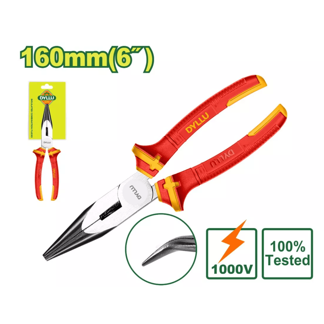 Dyllu Pliers Dyllu Insulated Bent Nose Pliers - DTPL4936