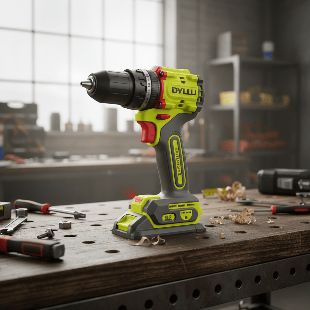 Dyllu Drill Dyllu Lithium-ion 20V Compact Brushless Cordless Impact Drill - DTCDP5282