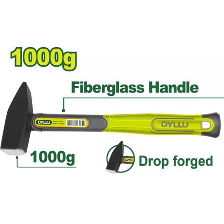 Dyllu Hammers Mallets & Sledges Dyllu Machinist Hammer 1000g  - DTHM1310