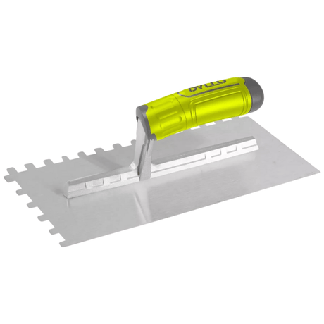 Dyllu Specialty Hand Tools Dyllu Plastering Trowel 280x120mm With 10x10mm Teeth - DTPE2912