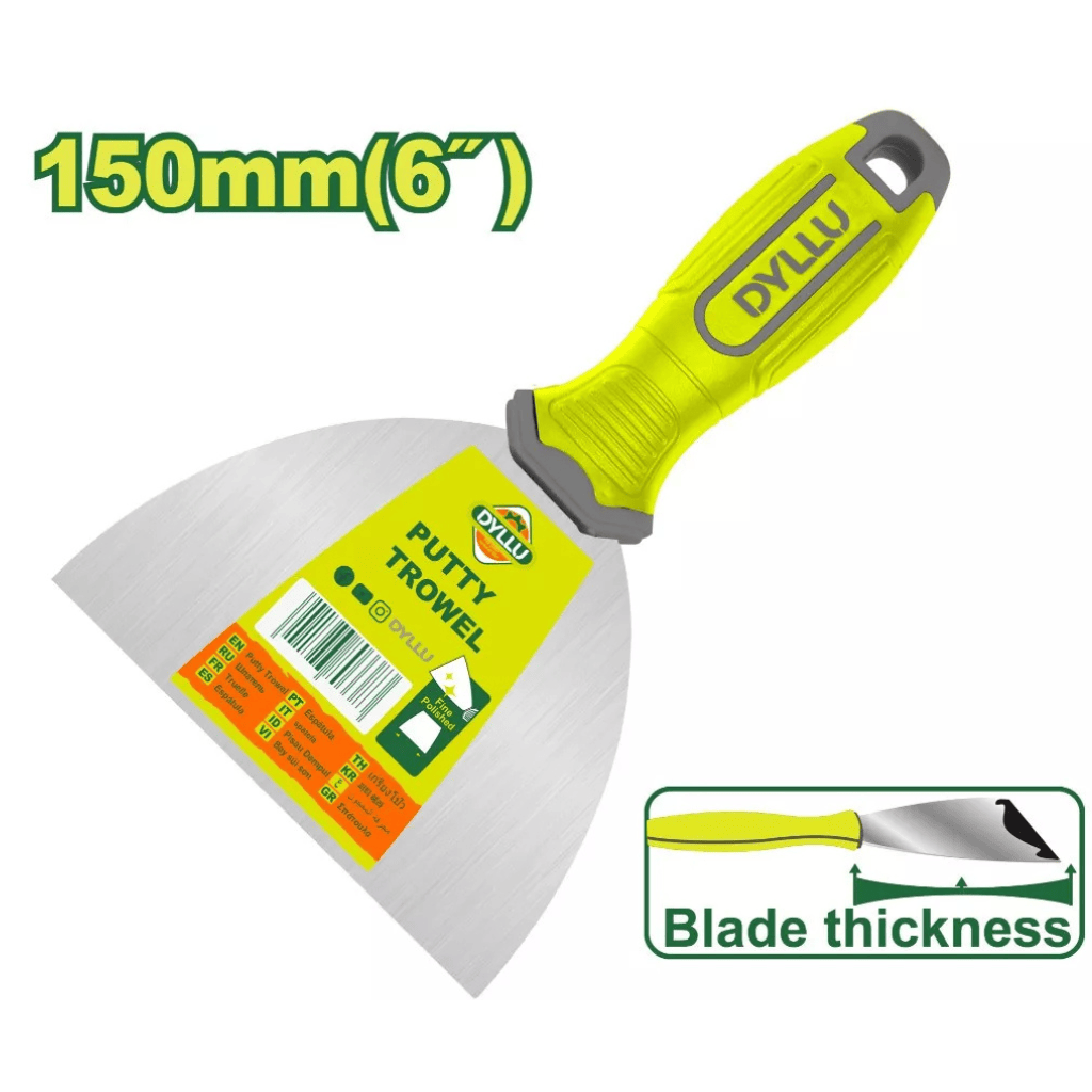 Dyllu Specialty Hand Tools Dyllu Putty Trowel Set 6" (150mm) - DTPT1306